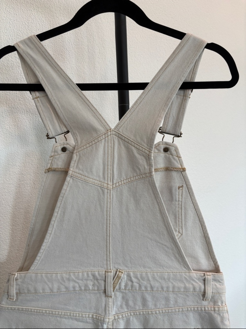 Free People Front Zip Overalls NWT Size 6 - Picture 5 of 11
